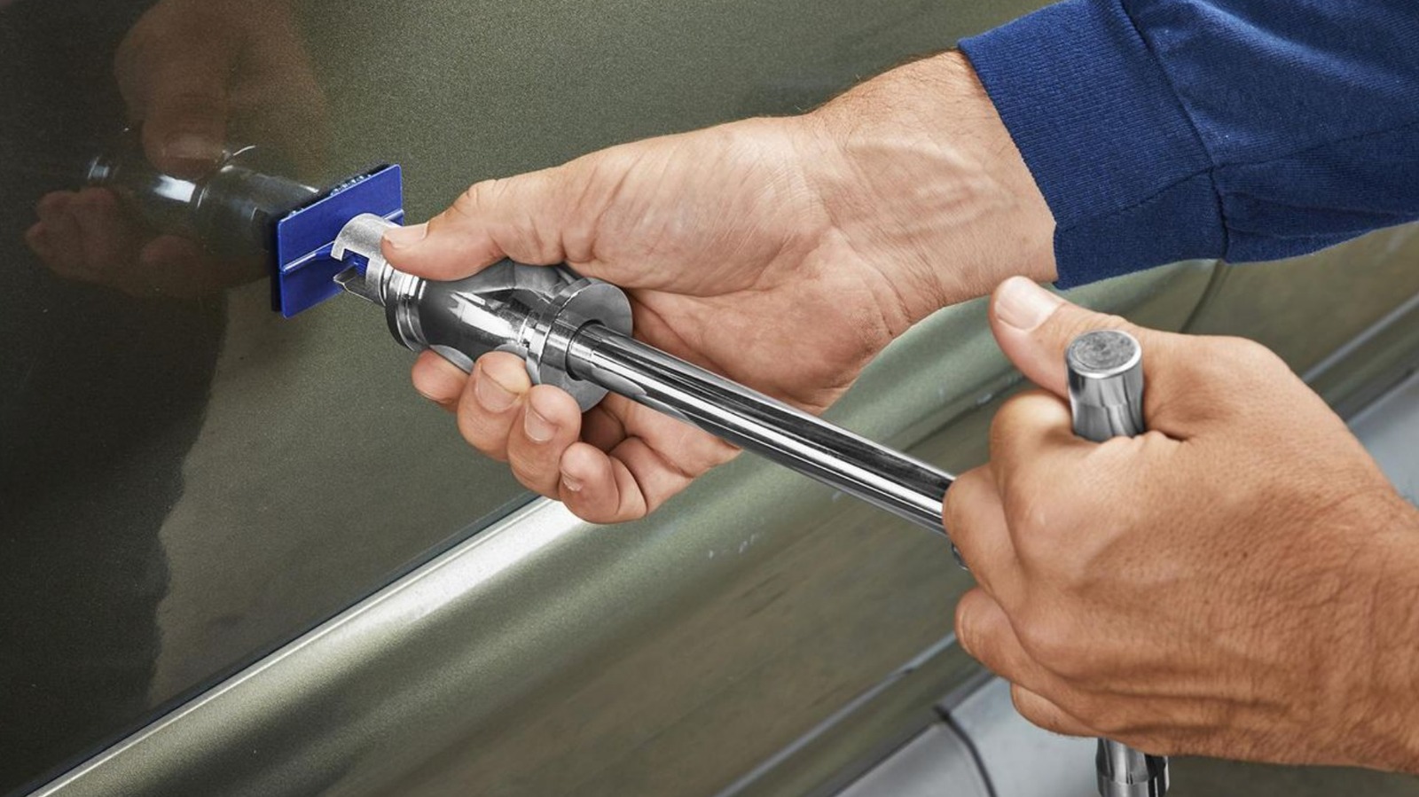 Что включено в комплект Dent Puller от Harbor Freight и как он работает?