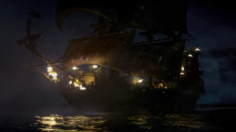 Месть королевы Анны в темноте.