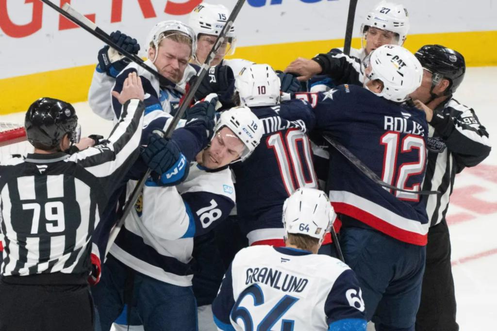 Рейнджеры обеспечивают физическую искру в разгроме команды США