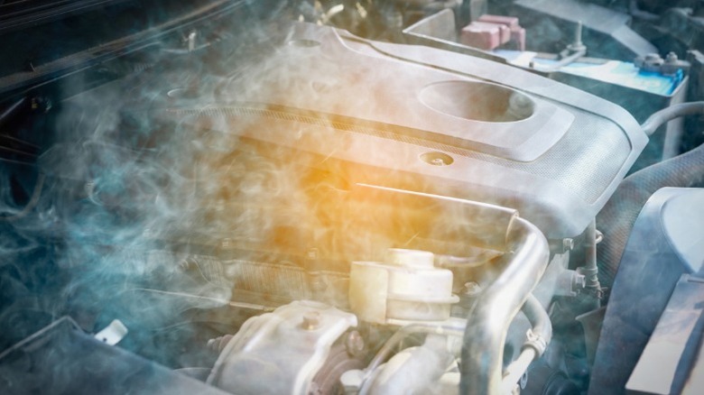 Двигатель курящего, перегрев