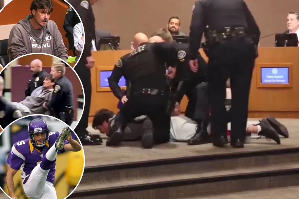 Бывший игрок в NFL Крис Клуве открывается на вирусном городском совете по борьбе с магой