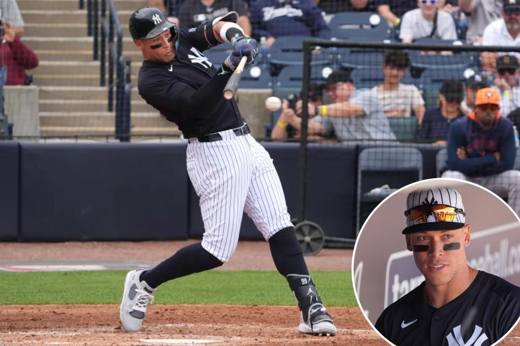 Как Аарон Джадж стал первой весенней тренировочной игрой сезона