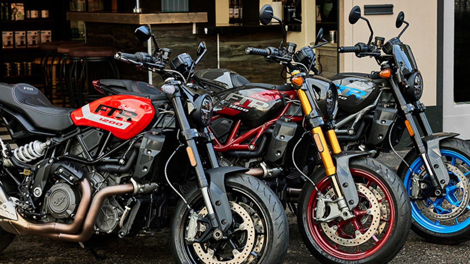 Почему индийский мотоцикл FTR 1200?