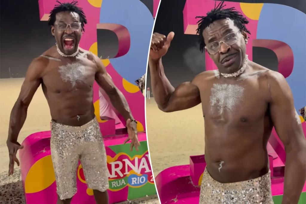 Майкл Ирвин без рубашки становится вирусным во время празднования сумасшедшего 59 -летия