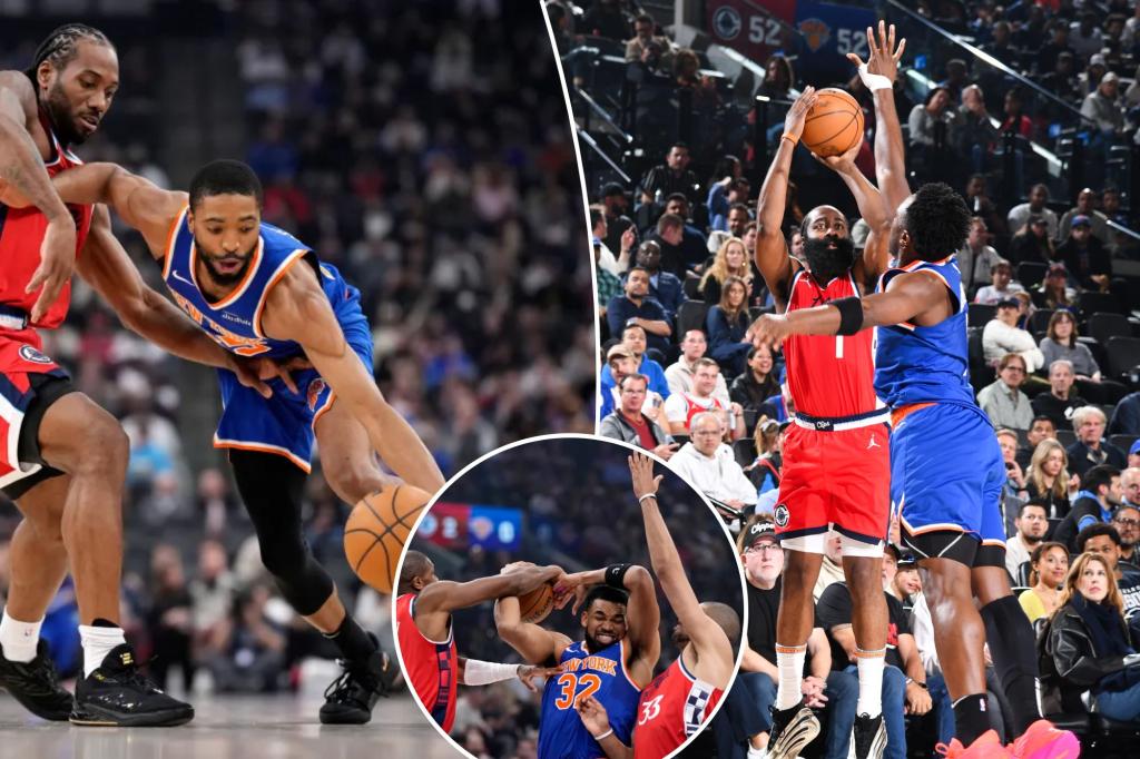 Jalen Brunson-Usless Knicks исчезают в последние минуты в проигрыше Clippers