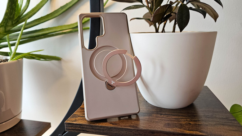 Торрас Останд Спиновый корпус для Samsung Galaxy S25 Ultra