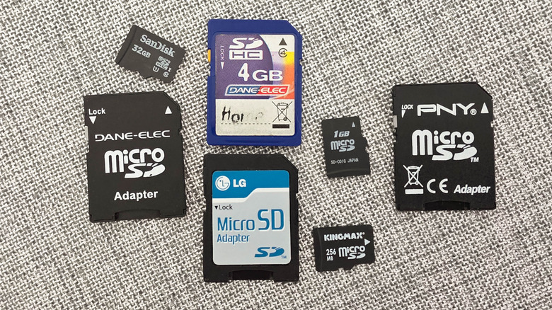 Ассортимент SD -карт