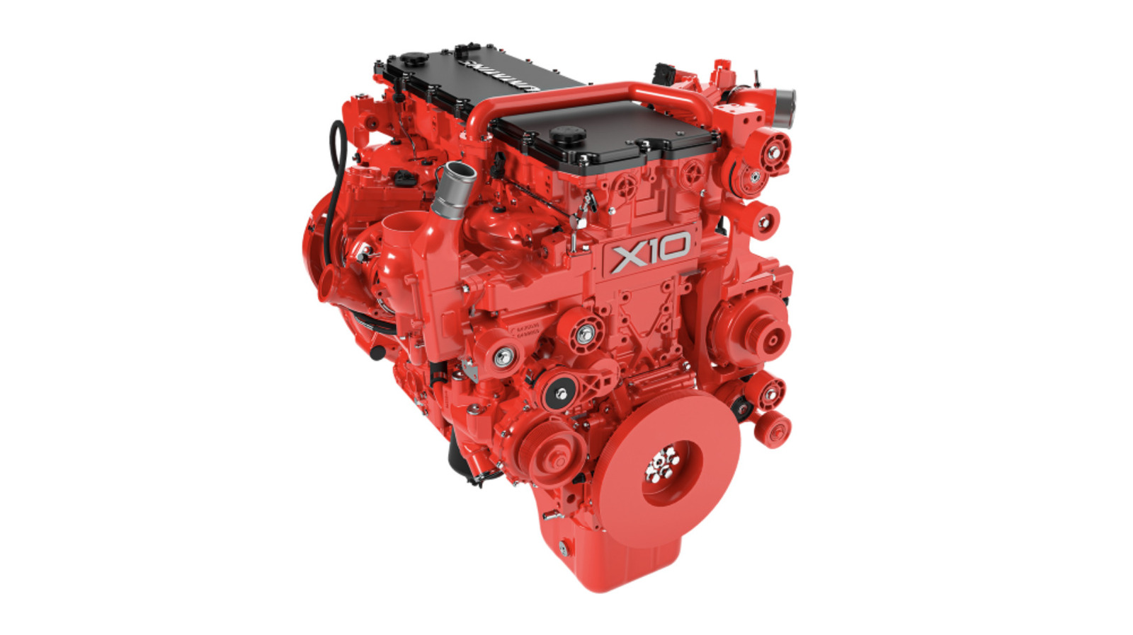 Сколько лошадиных сил и крутящего момента производит Cummins x10?