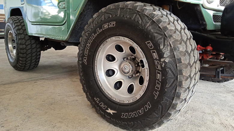 Ахиллесные шины используются