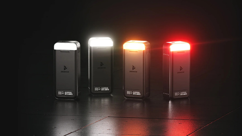 Настройки света на Denvix Motorx Inflator