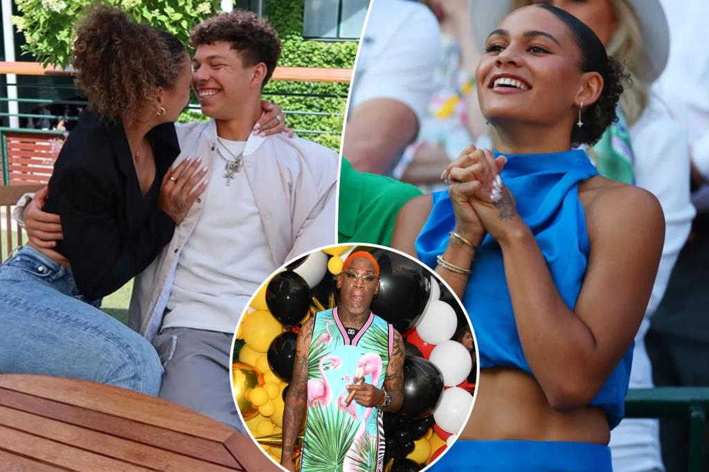 Тринити -Родман вызывает дикторов Уимблдона из -за упоминания Денниса Родмана