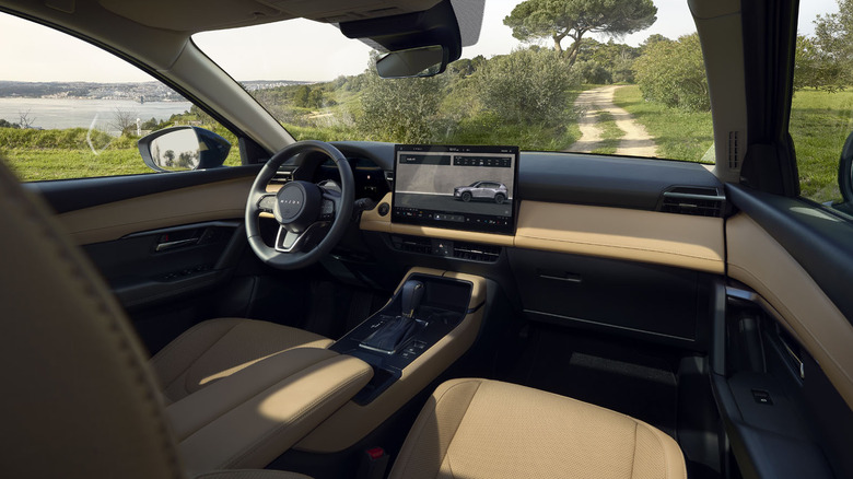 2026 Mazda CX-5 Интерьер с крупным новым сенсорным экраном