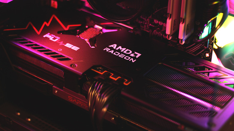 Видеокарта Radeon в игровом ПК