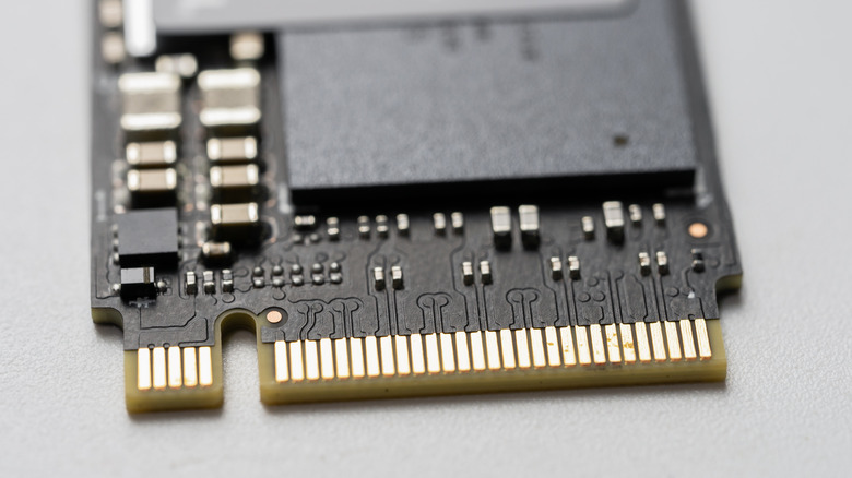 Крупный план SSD