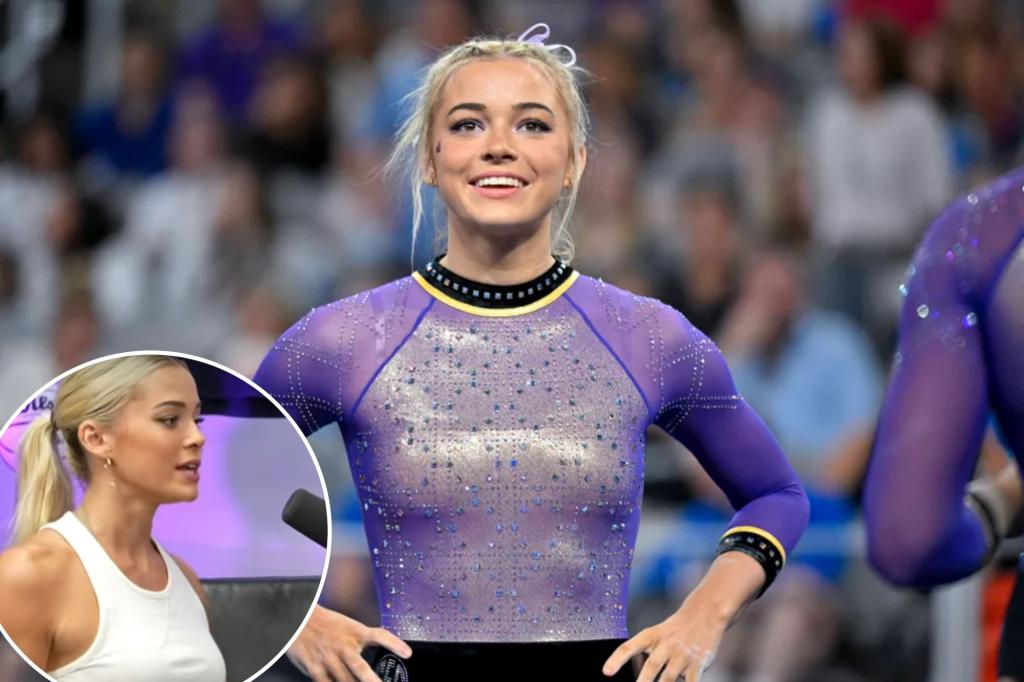 Оливия Данн на травме, которая разрушила ее олимпийские надежды