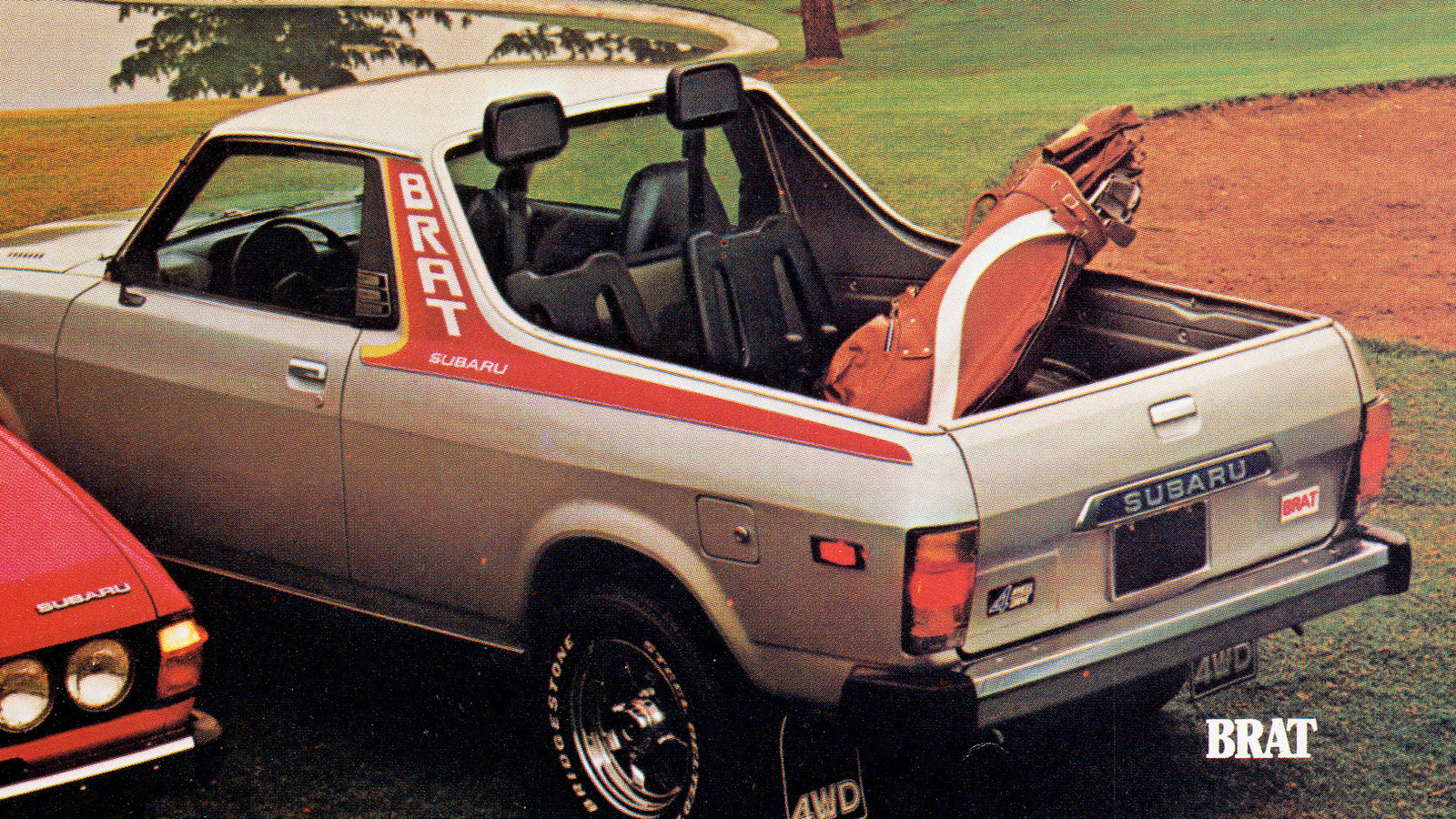 Почему у Subaru Brat были места в кровати грузовика?