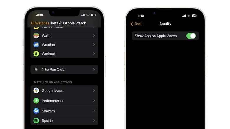 Удаление приложений на Apple Watch с помощью iPhone