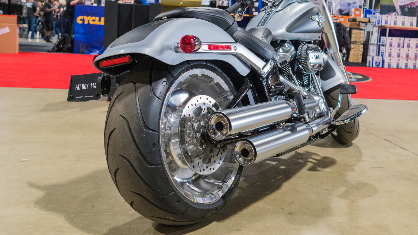 3 модели Harley-Davidson с толстыми задними шинами