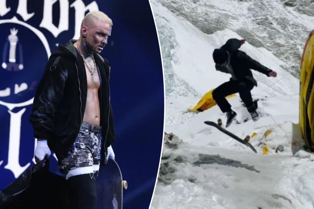 Дарби Эллин из Эеэ открывается о горе Эверест, поднимаясь