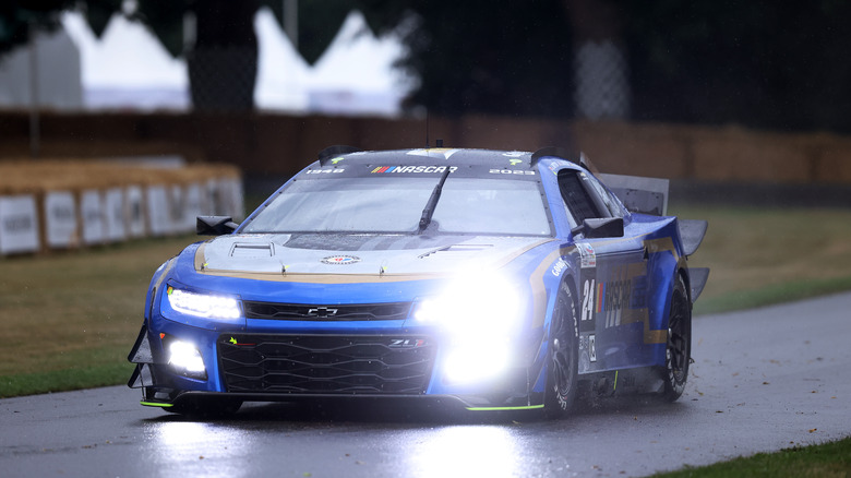 NASCAR Garage 56 Race Car в Goodwood Hillclimb