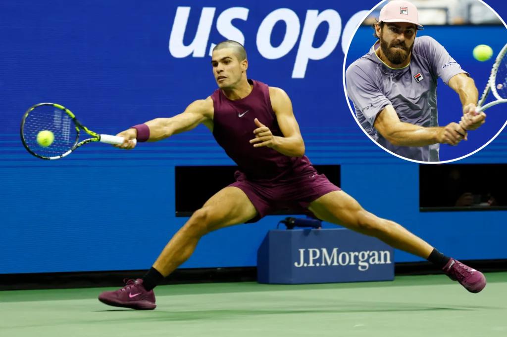У Карлоса Алькарас есть все ответы на Top Reilly Opelka at Us Open