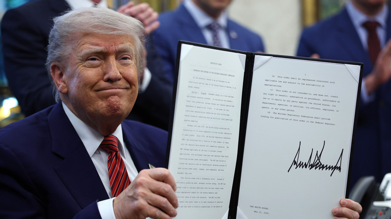 Президент Трамп имеет распоряжение о финансировании SMR