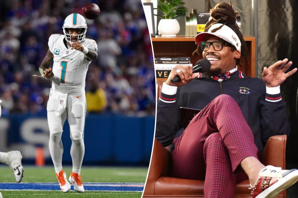 Tua Tagovailoa стреляет в комментарии Кэм Ньютон