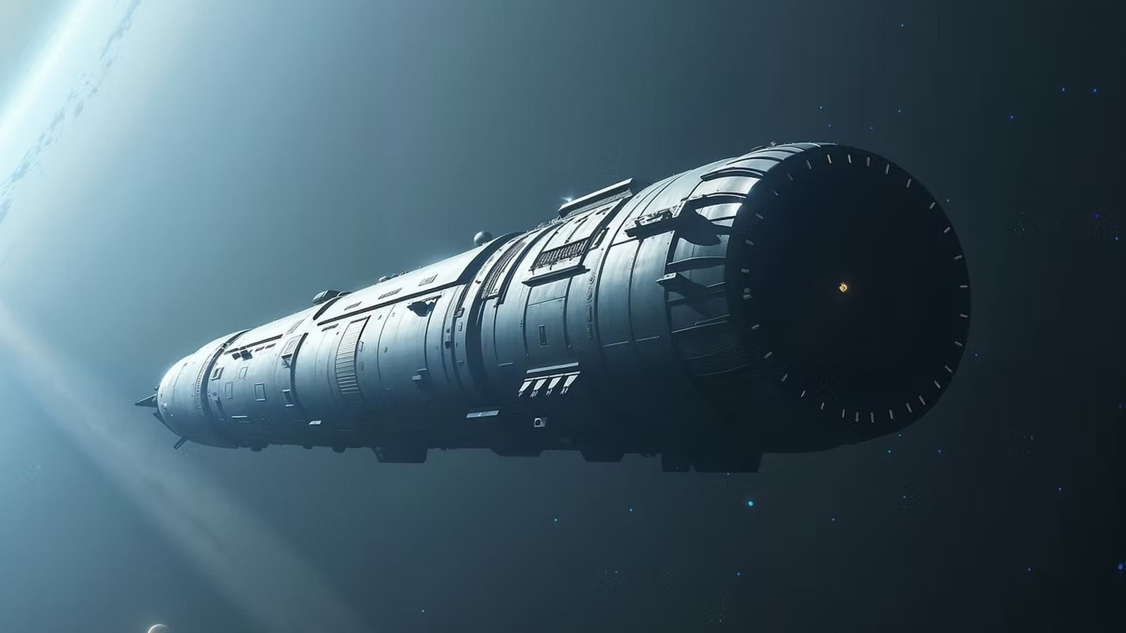 Этот 36-мильный космический корабль подведет человечество к звездам-без пути назад