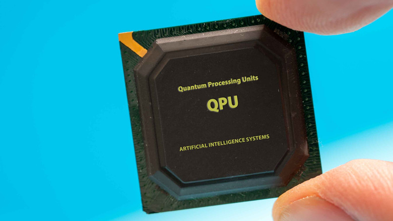 Процессор, разработанный для квантовых компьютеров.
