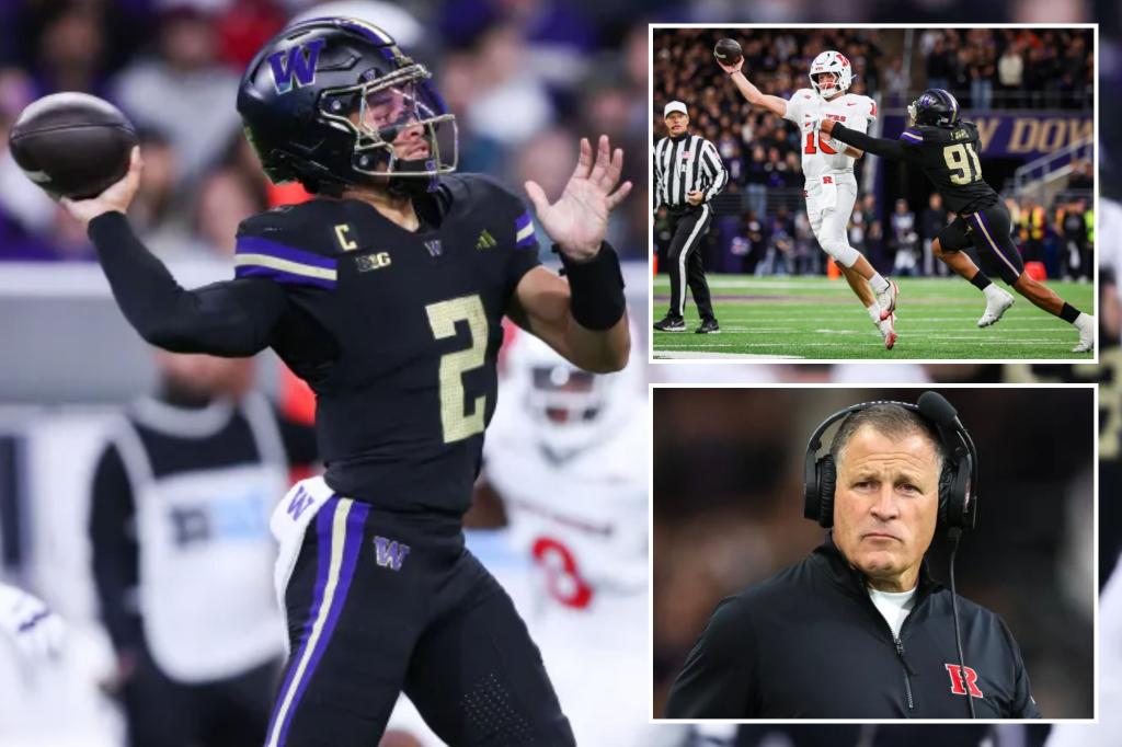 Рутгерс не может остановить Демонда Уильямса-младшего после ужасного поражения от Вашингтона