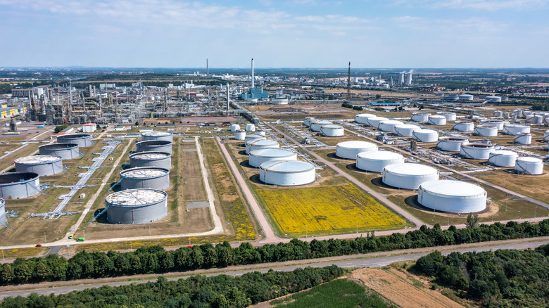 Газоперерабатывающий завод в Саксонии, Анхальт