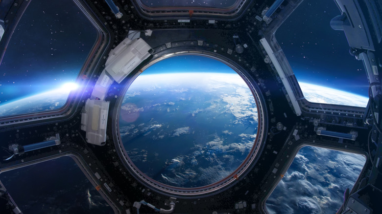 Вид на Землю с МКС