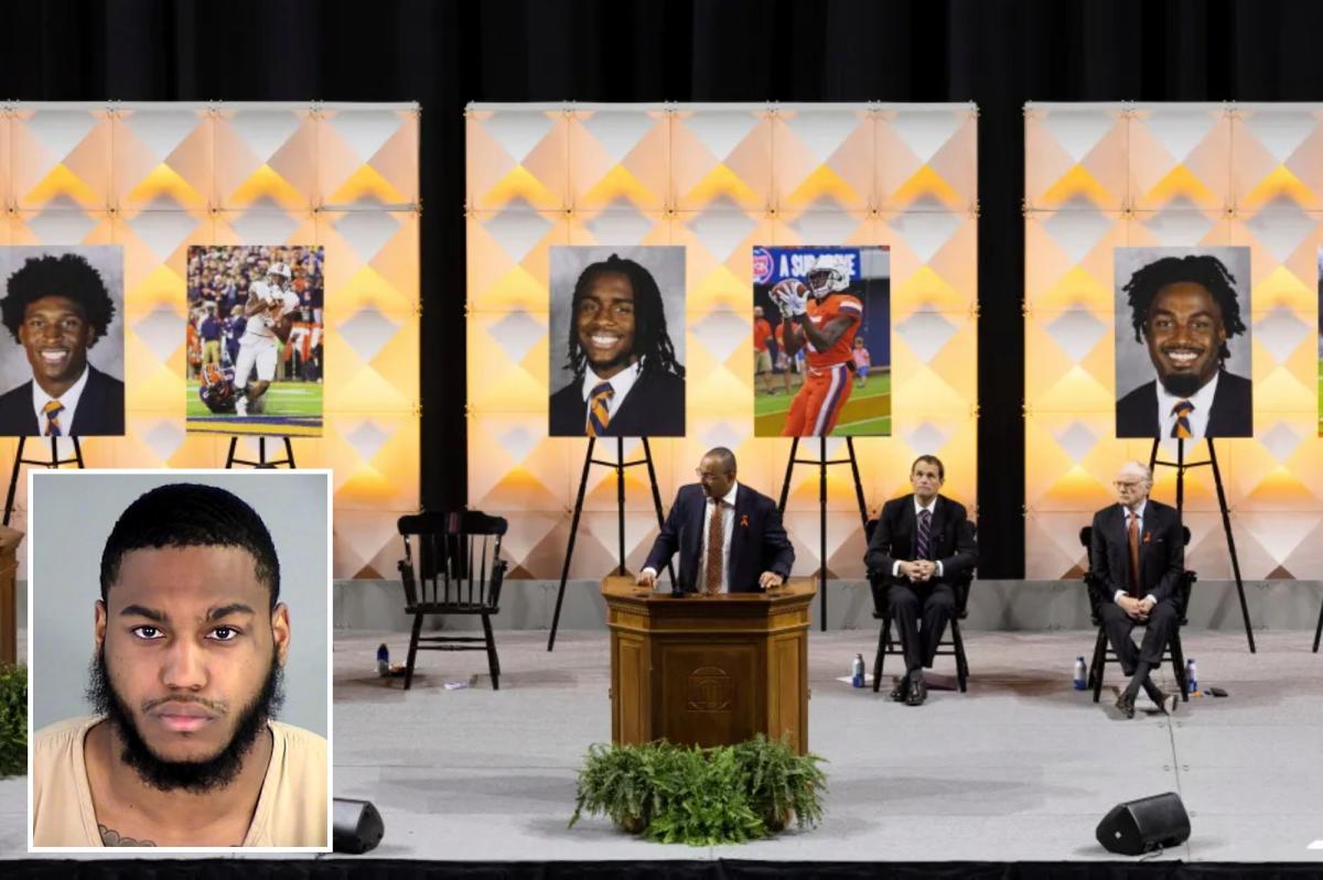 Экс-студент Университета Вирджинии Кристофер Джонс-младший получил пять пожизненных заключений за убийство трех футболистов