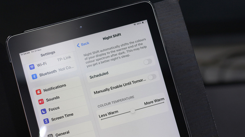 Ночная смена на iPad