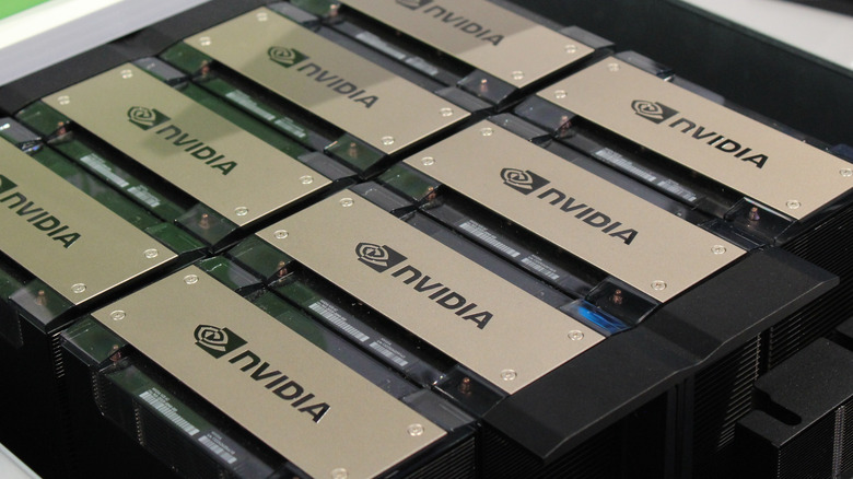 Сервер с графическим процессором Nvidia H200,