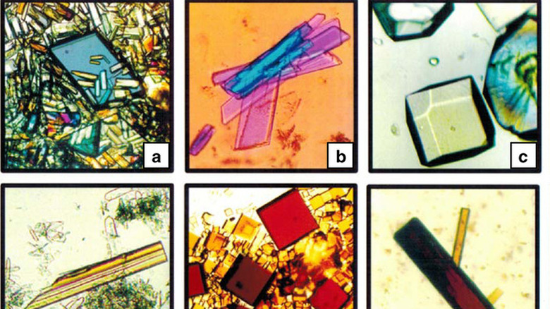 Кристаллы, выращенные в условиях микрогравитации