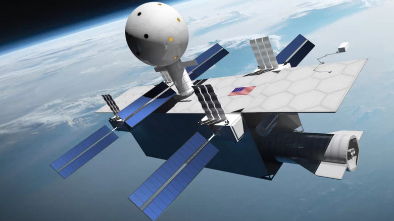 Будущий спутник Thnk Global — исполнение художника