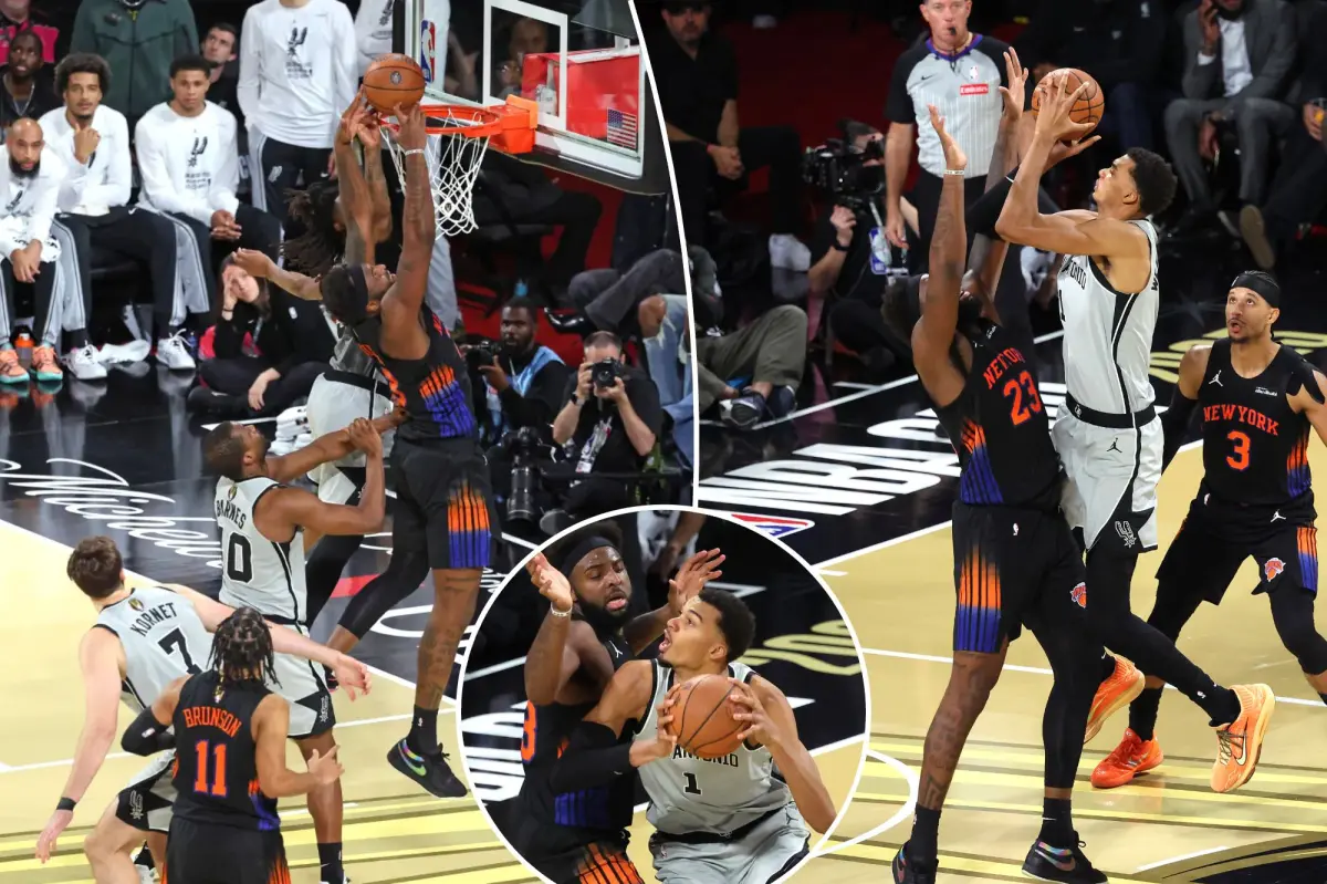 Баннер «Никс» никогда бы не появился без Митчелла Робинсона