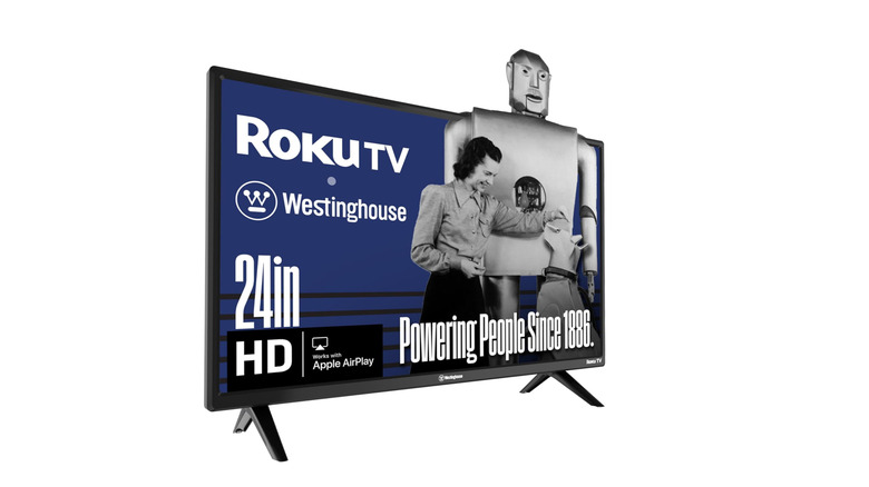 24-дюймовый HD-телевизор Westinghouse Smart Roku.