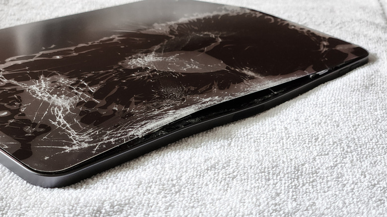 Поврежденный iPad