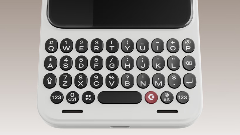 Нижняя половина Clicks Communicator