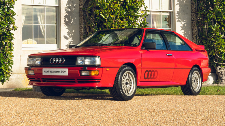 Audi Quattro в Гудвуде