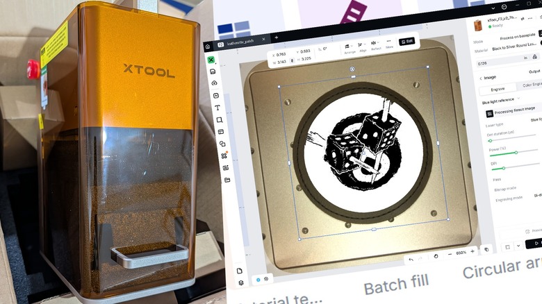 XTool F2 в коробке, программное обеспечение XTool Studio.
