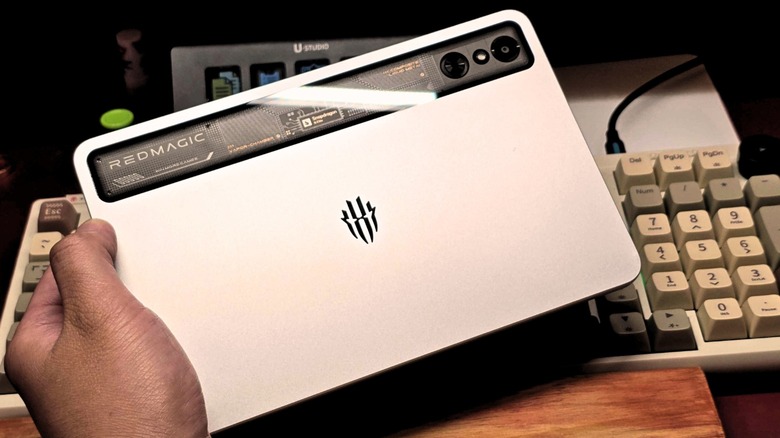 автор держит Redmagic Astra