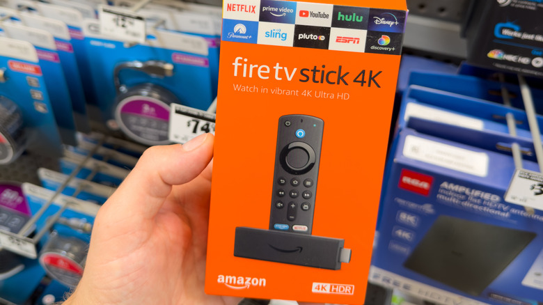 Fire TV Stick 4K продается в Home Depot