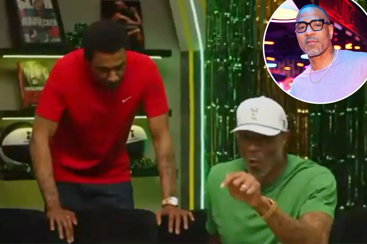 Кеньон Мартин теряет контроль над продюсером подкаста в неловкий момент