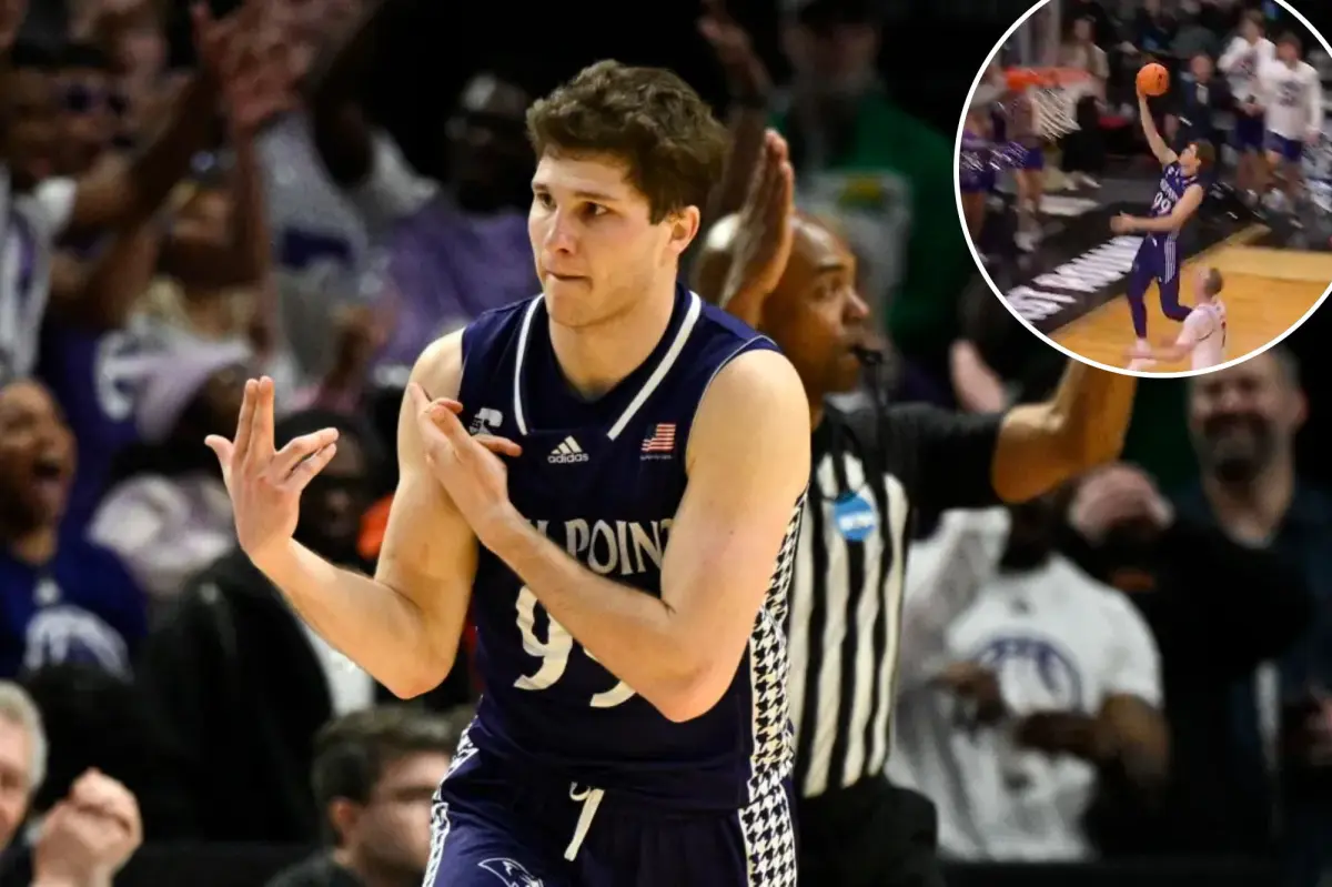 Герой «Мартовского безумия» «Хай Пойнт» Чейз Джонстон забил первый двухочковый в сезоне