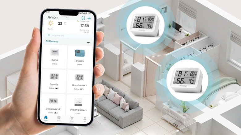 Цифровой гигрометр Govee