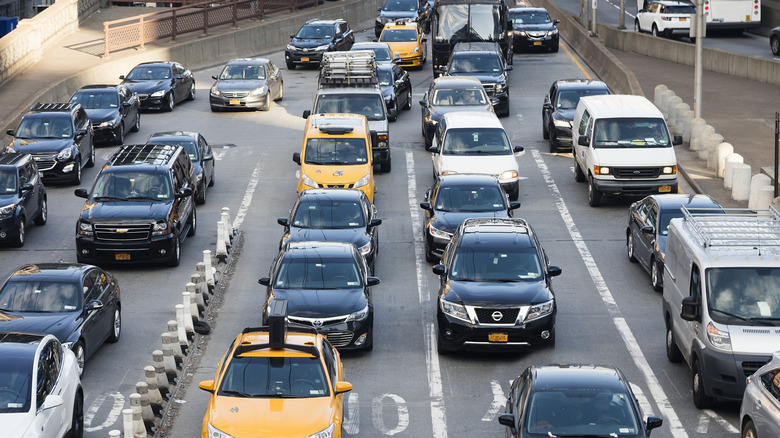 Пробка в Нью-Йорке