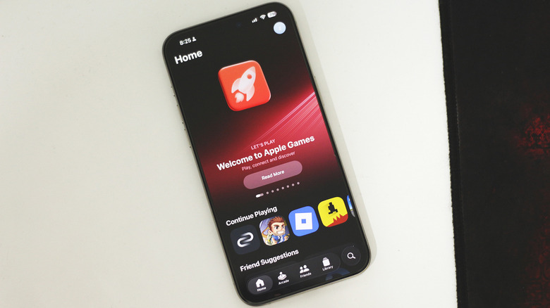 Приложение Apple Games на iPhone